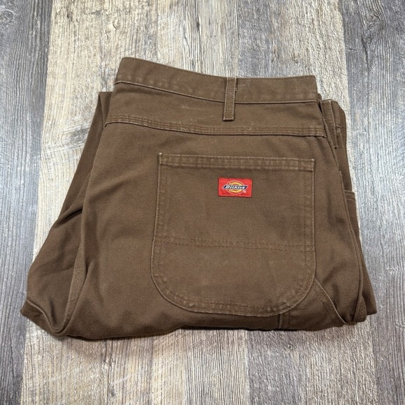 Dickies Other - Dickies Carpenter Pants Mens 40x30 Brown Duck Canvas Workwear Utility Relaxed